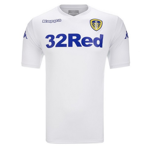 Trikot Leeds United Heim 2018-19 Weiß Fussballtrikots Günstig